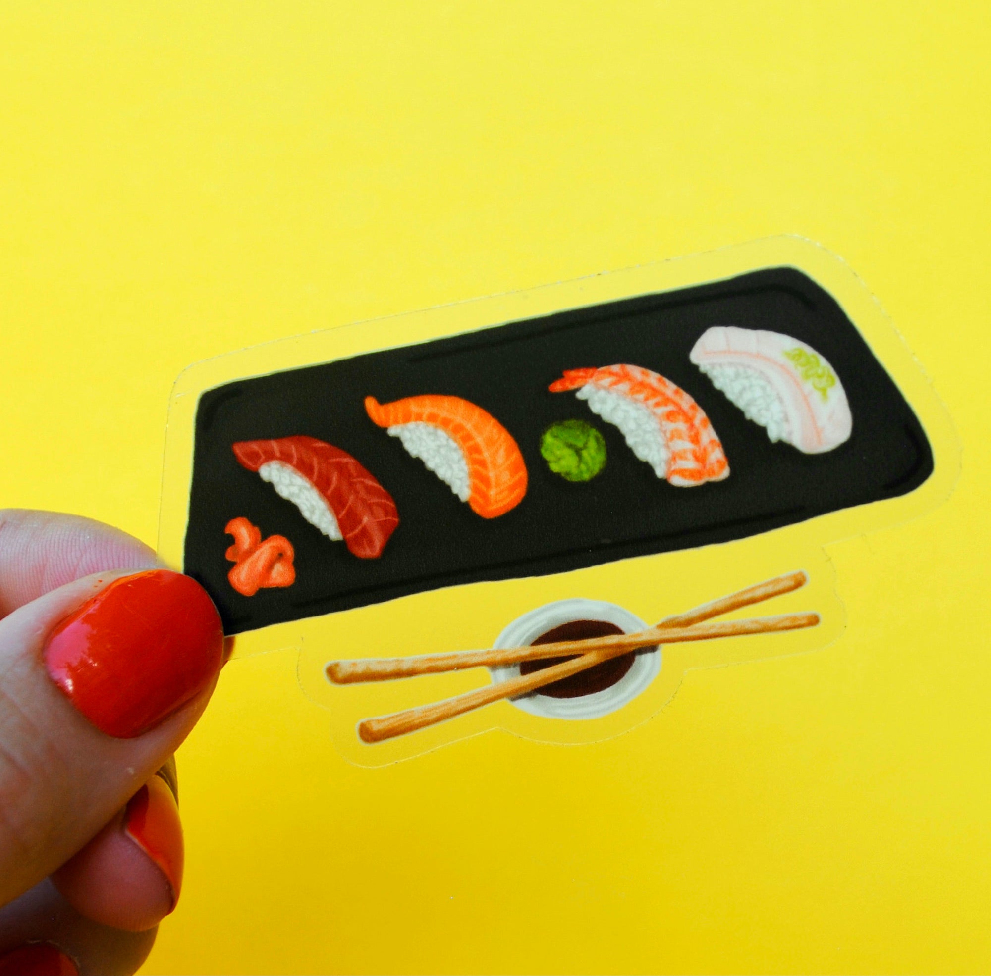 Sushi Plate Sticker