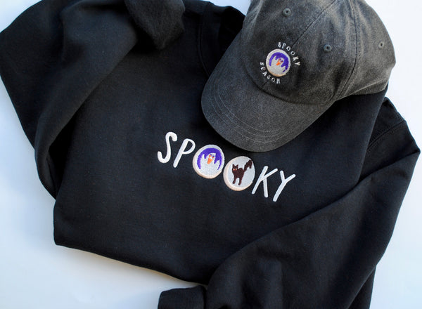 Spooky Season Cookie Embroidered Hat