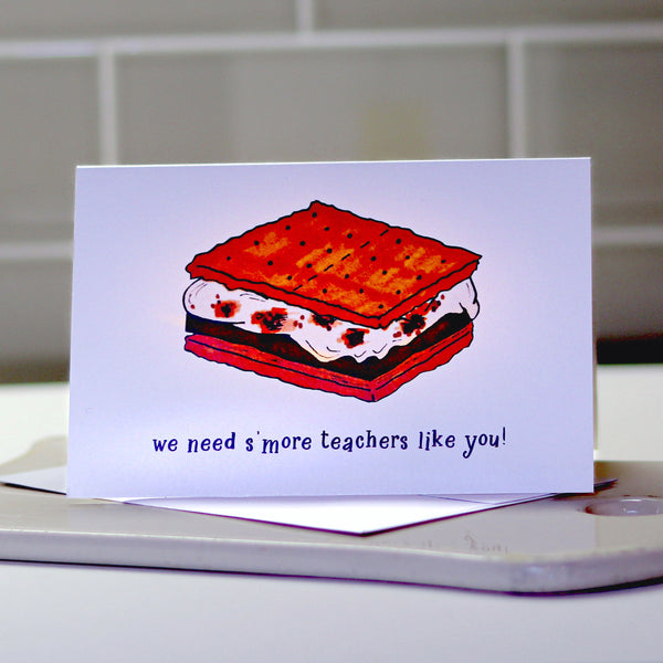 S'more Teachers Appreciation Card