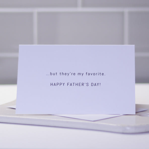 Corny Father's Day Card