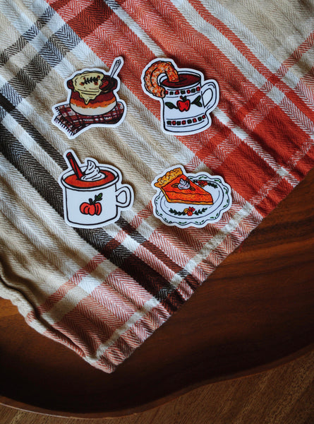 Cozy Fall Food & Drink Stickers