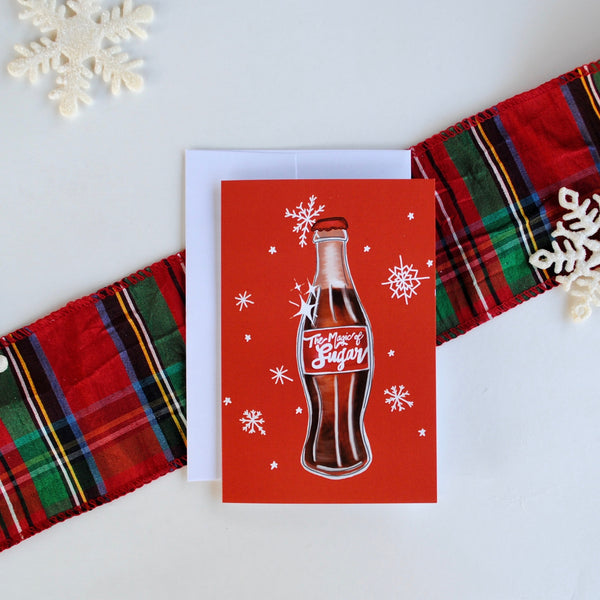 Classic Cola Christmas Card