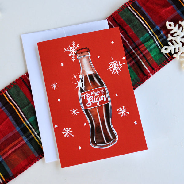 Classic Cola Christmas Card