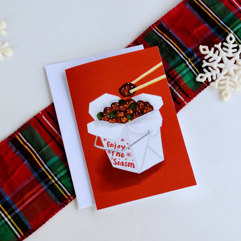 Tis the Season for Takeout Card